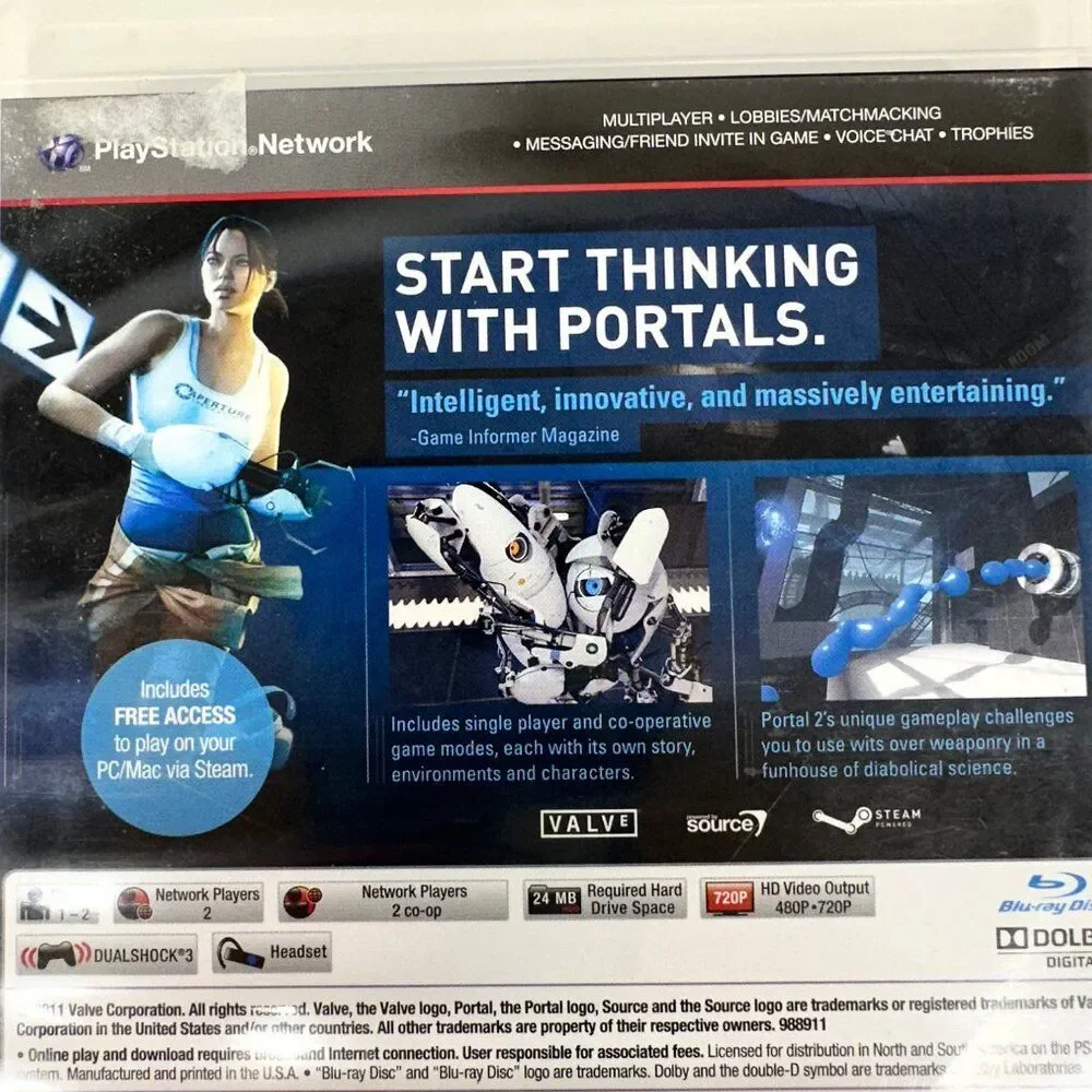 PS3 Portal 2
